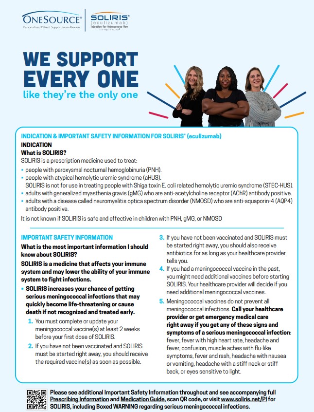 soliris one source brochure